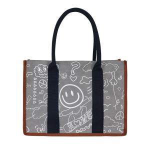 Canvas Tote Bag  shopper with printing 