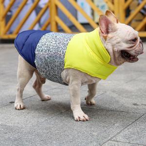 Dog Winter Coat, Dog Jacket Plaid Reversible Dog Vest Waterproof Cold Weather Dog Clothes