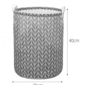 Laundry Hamper Large Collapsible Laundry Baskets, Freestanding Waterproof Clothes Hamper Storage Basket with Easy Carry Extended Handles for Clothes Toys in Laundry Room Bedroom Bathroom College Dorm 