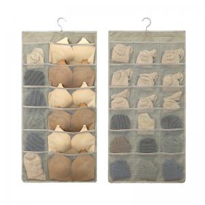 SimpleHouseware 18-Pocket Double-Sided Hanging Closet Underwear Organizer