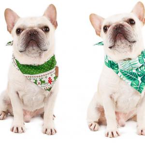  Washable Triangle Dog Scarf 