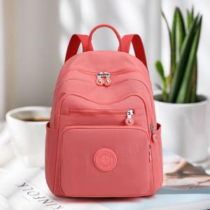 Women Fashion Backpack  Multi Pockets Signature Anti-Theft Rucksack Travel School Bag