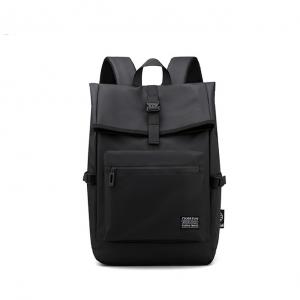 black backpack for men