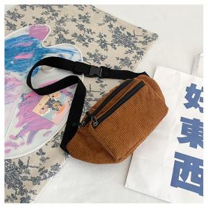 corduroy waist bag