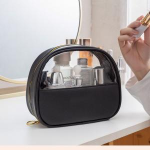 cosmetic bag with clear window
