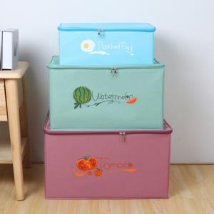 set of 3 foldable storages for kids